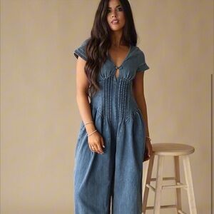 Lane 201 Stevie Denim Jumpsuit